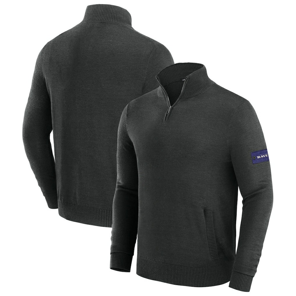 Baltimore Ravens  J. Palmer Franchise Quarter-Zip Sweater