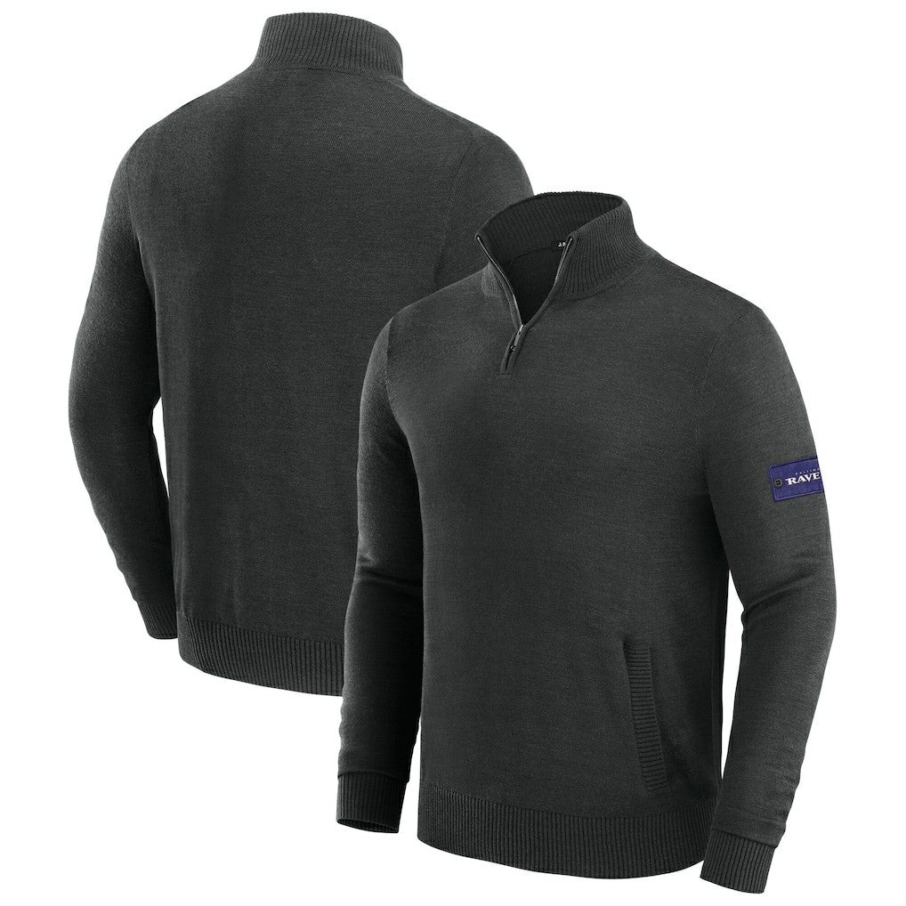 Baltimore Ravens  J. Palmer Franchise Quarter-Zip Sweater