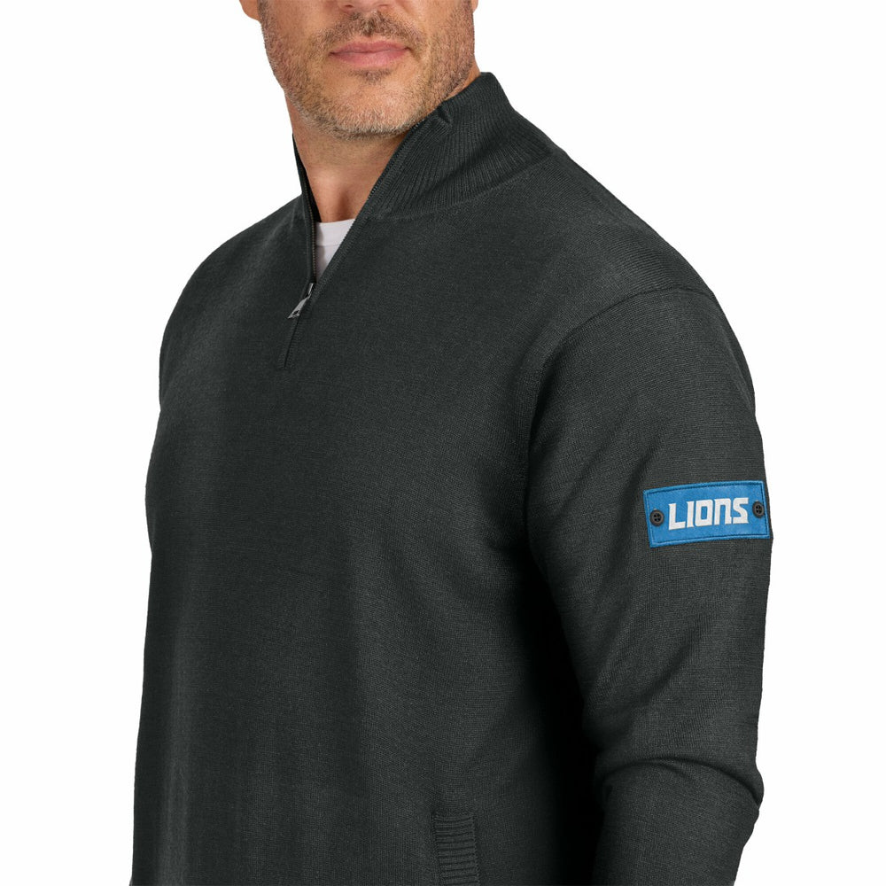Detroit Lions  J. Palmer Franchise Quarter-Zip Sweater