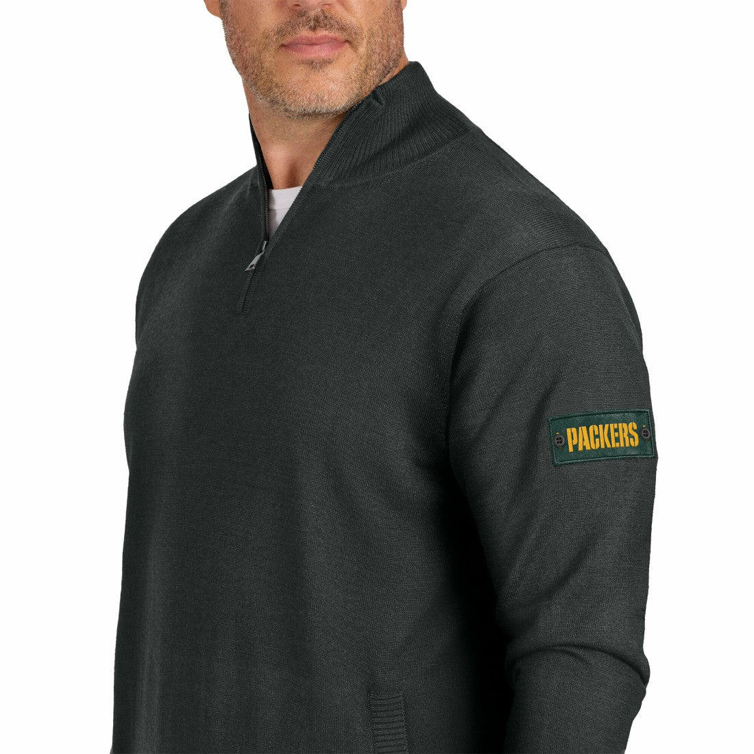 Green Bay Packers  J. Palmer Franchise Quarter-Zip Sweater