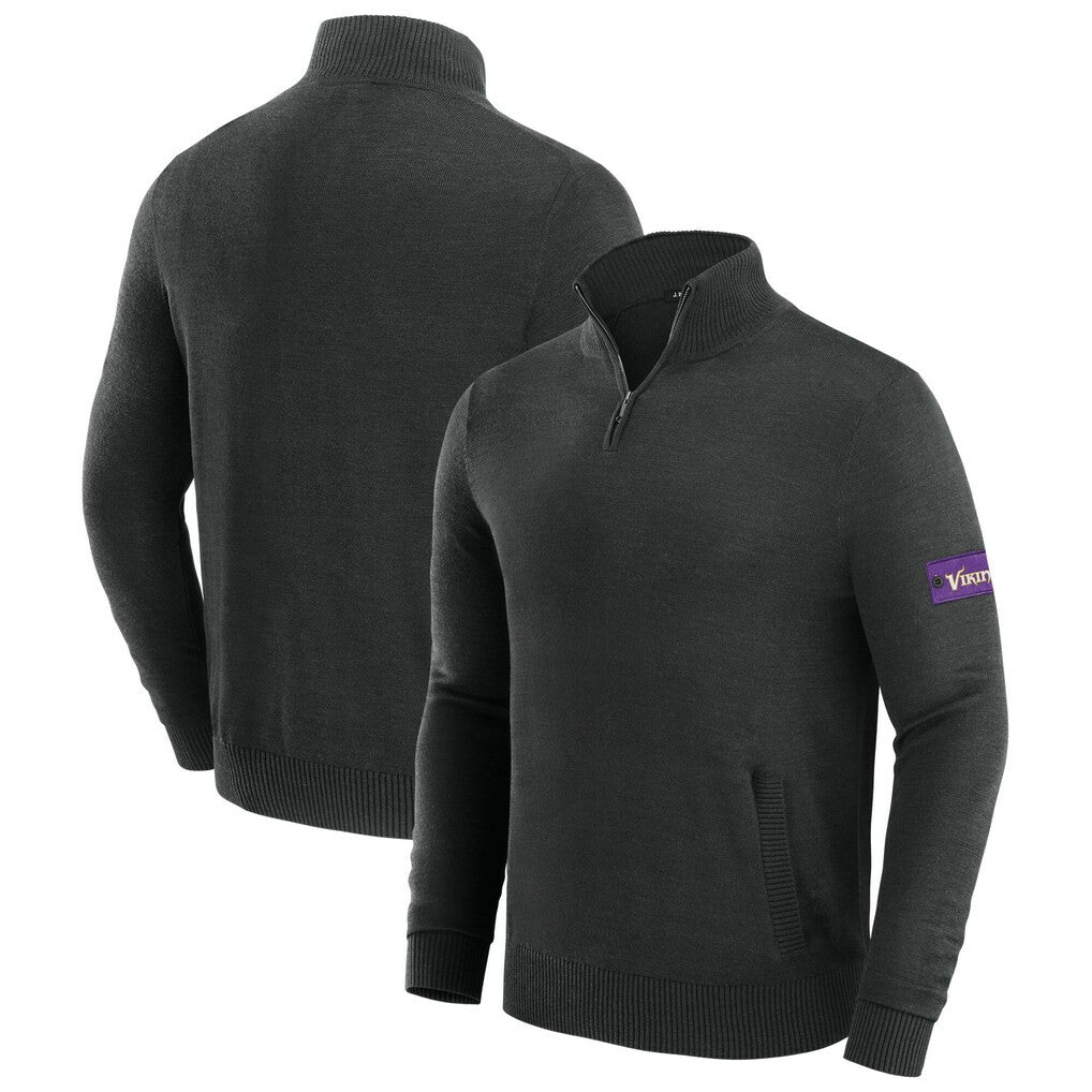 Minnesota Vikings  J. Palmer Franchise Quarter-Zip Sweater