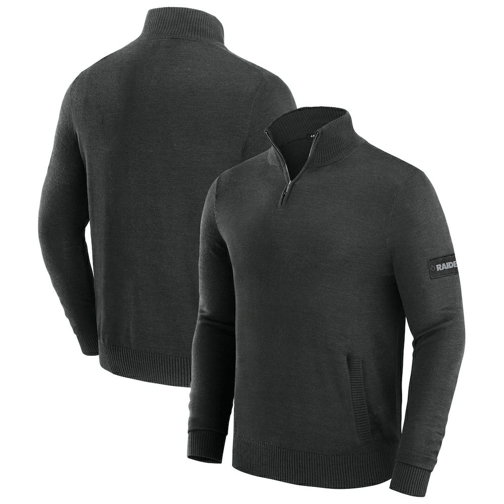 Las Vegas Raiders  J. Palmer Franchise Quarter-Zip Sweater