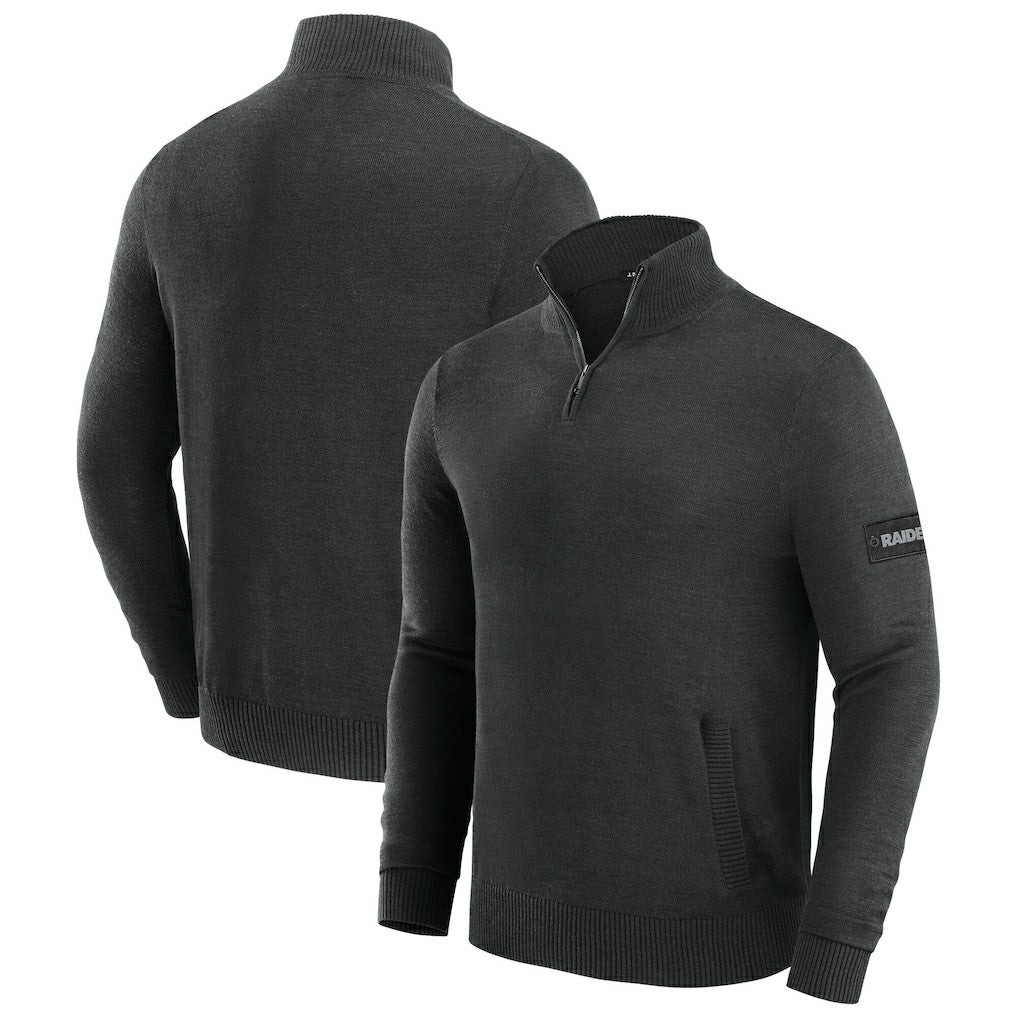 Las Vegas Raiders  J. Palmer Franchise Quarter-Zip Sweater