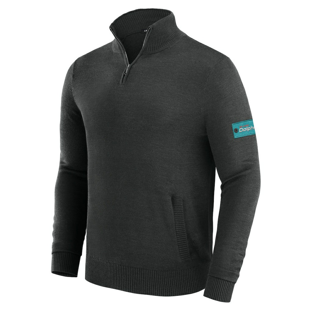 Miami Dolphins  J. Palmer Franchise Quarter-Zip Sweater