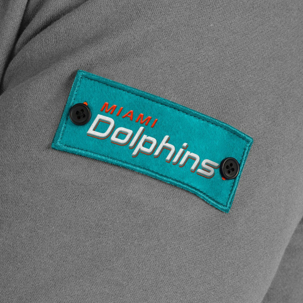 Miami Dolphins  J. Palmer QB1 Full-Zip Sweatshirt