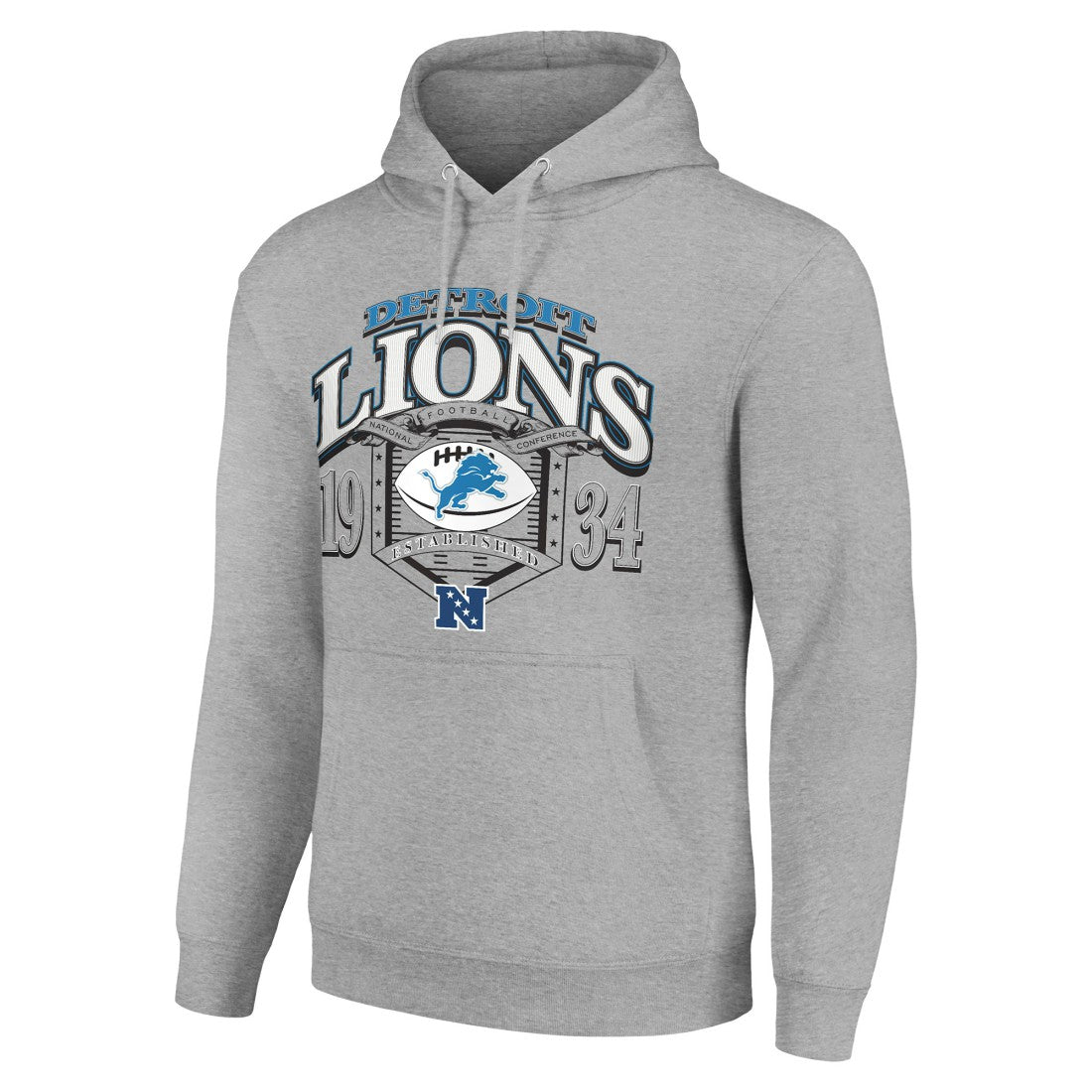 Detroit Lions  Starter 80s Retro Pullover Hoodie