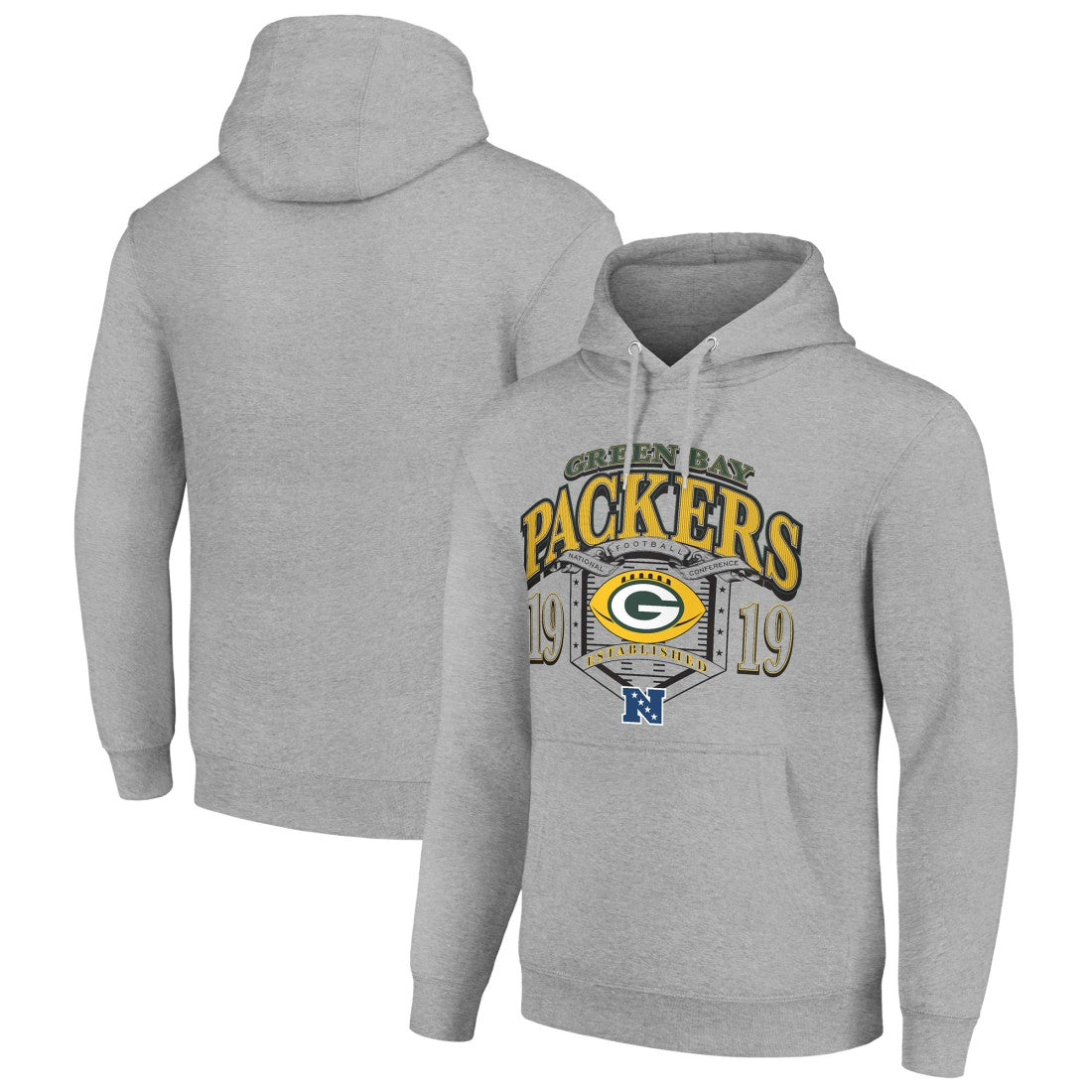 Green Bay Packers  Starter 80s Retro Pullover Hoodie