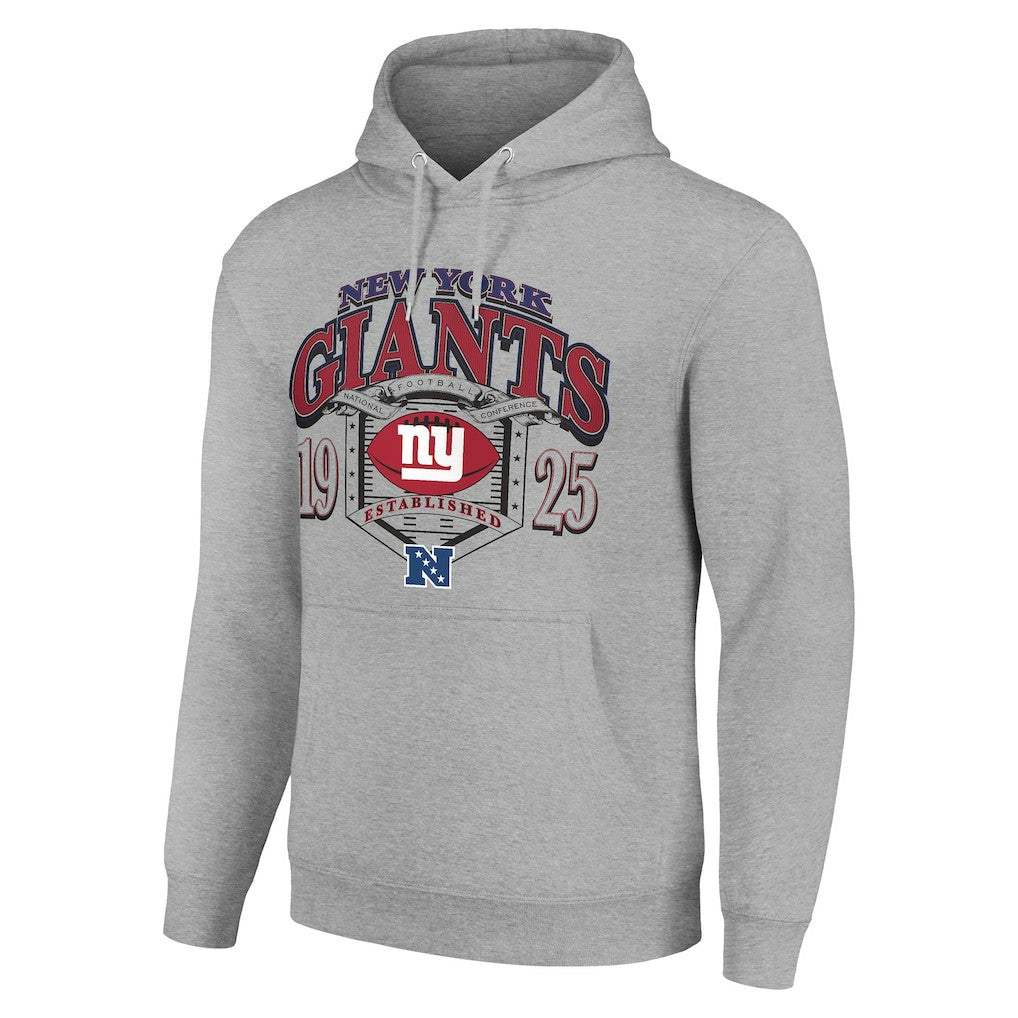 New York Giants  Starter 80s Retro Pullover Hoodie