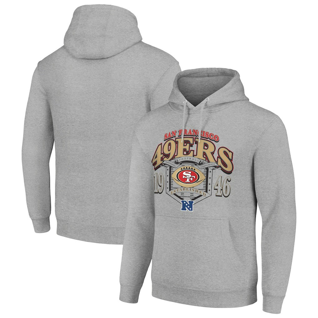 San Francisco 49ers  Starter 80s Retro Pullover Hoodie