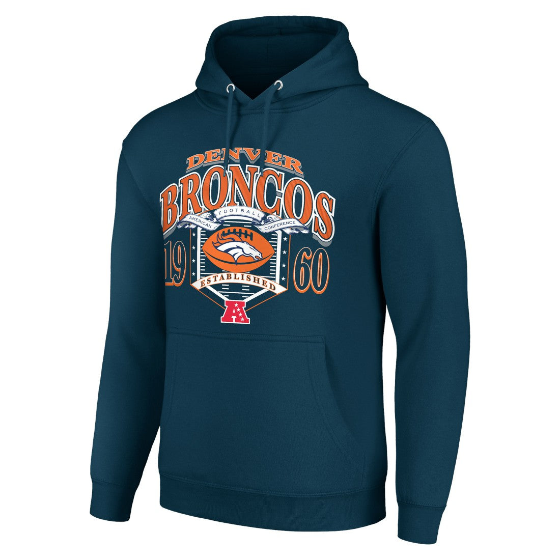 Denver Broncos  Starter 80s Retro Pullover Hoodie