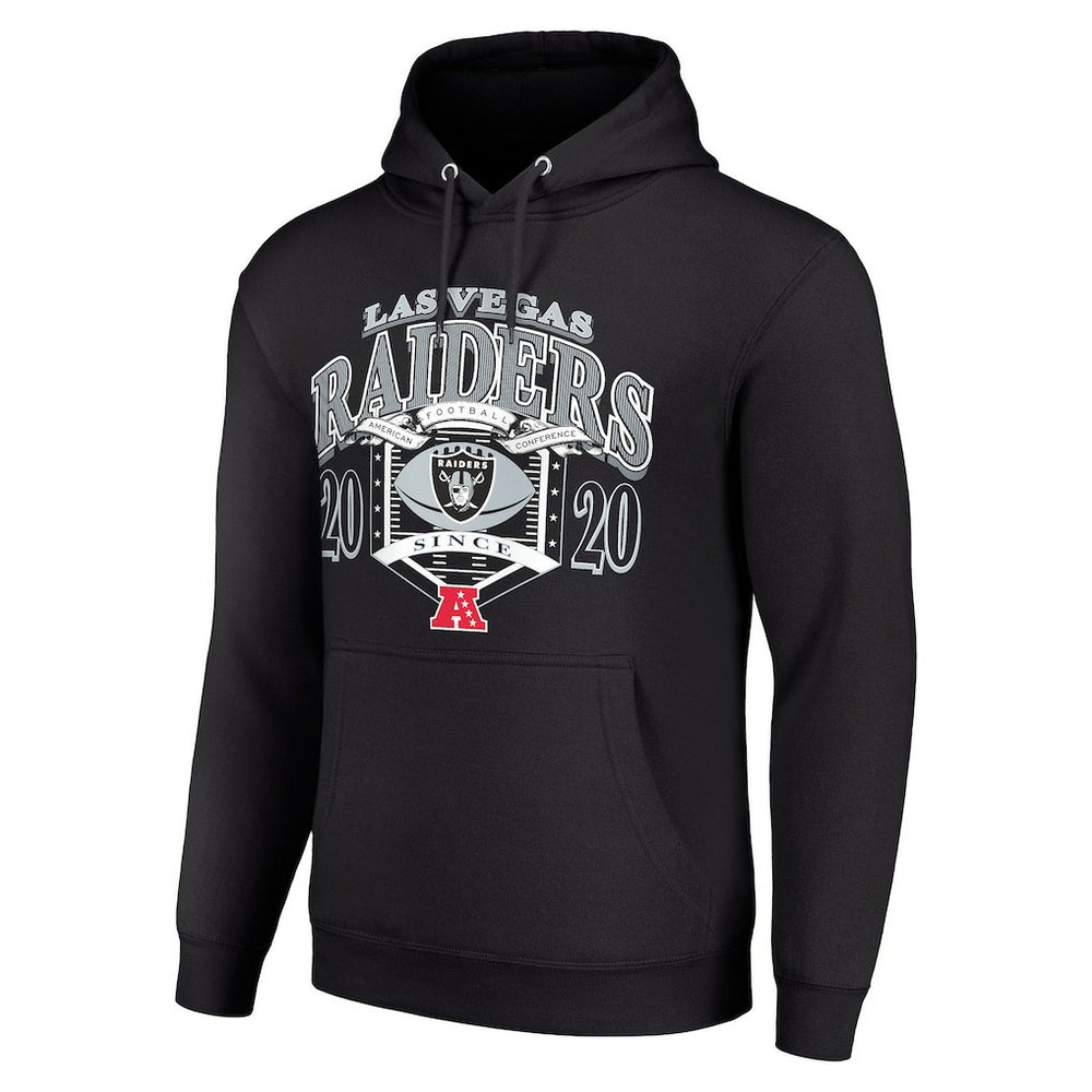 Las Vegas Raiders  Starter 80s Retro Pullover Hoodie