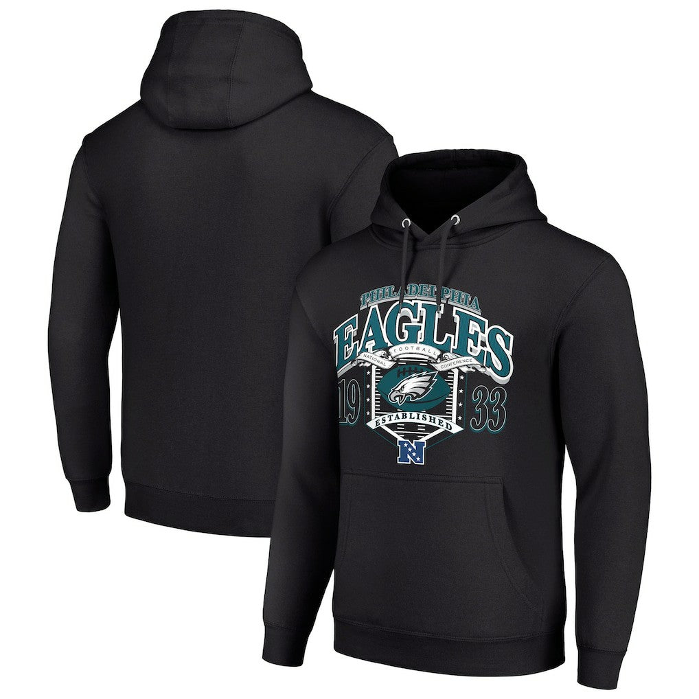 Philadelphia Eagles  Starter 80s Retro Pullover Hoodie