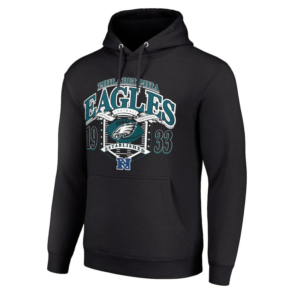 Philadelphia Eagles  Starter 80s Retro Pullover Hoodie