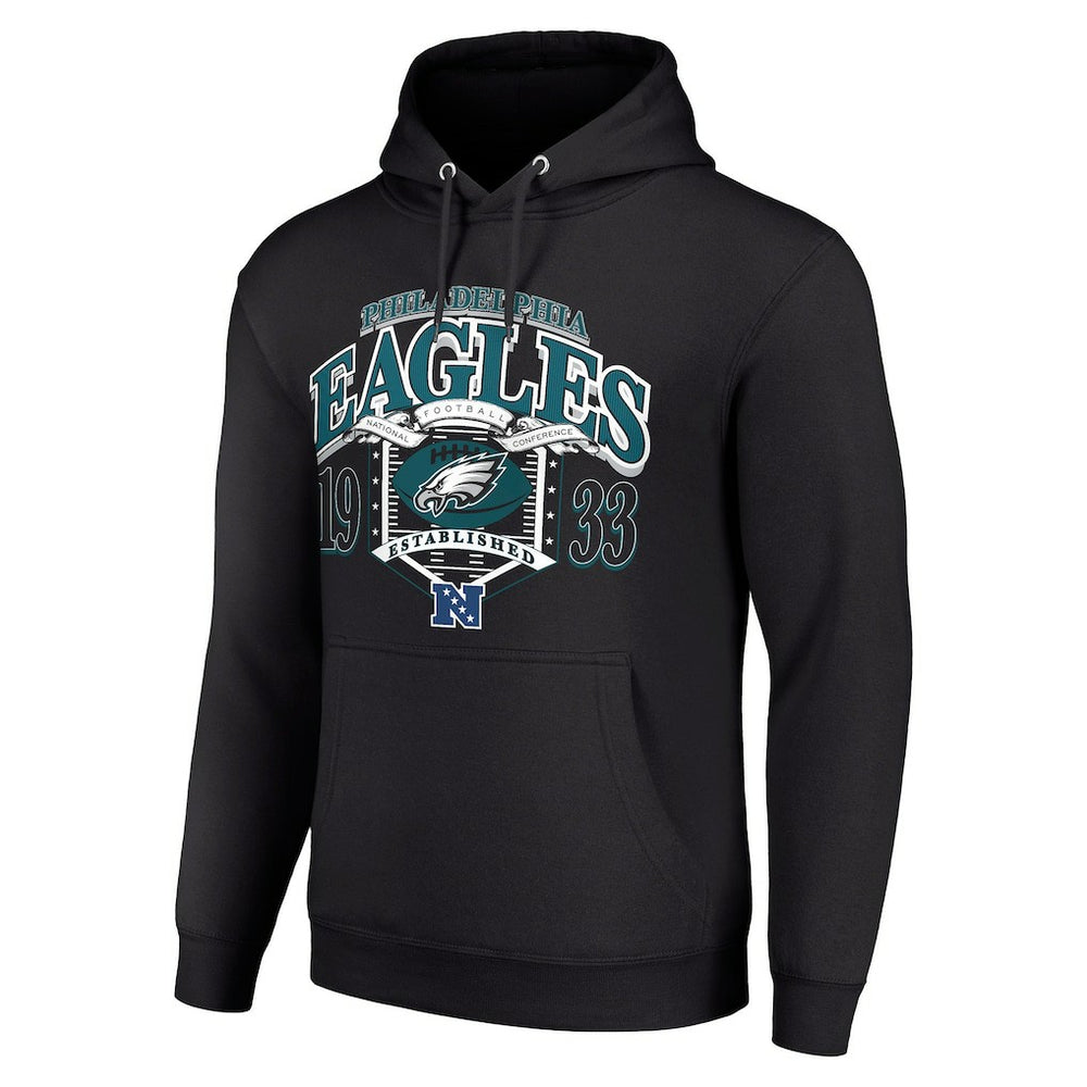 Philadelphia Eagles  Starter 80s Retro Pullover Hoodie