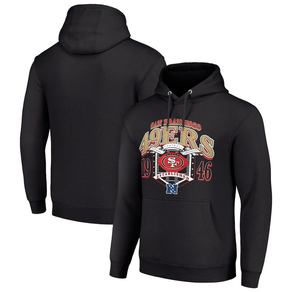 San Francisco 49ers  Starter 80s Retro Pullover Hoodie