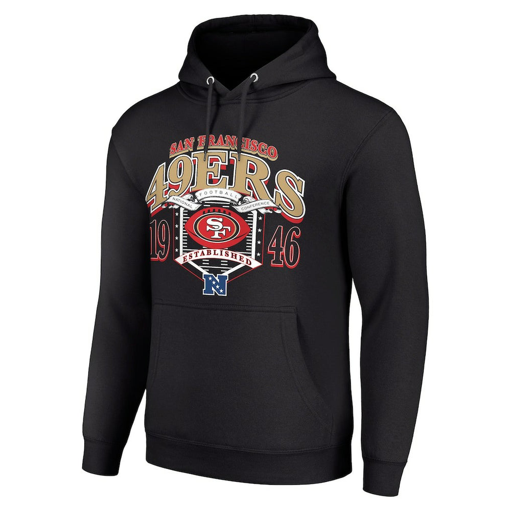 San Francisco 49ers  Starter 80s Retro Pullover Hoodie