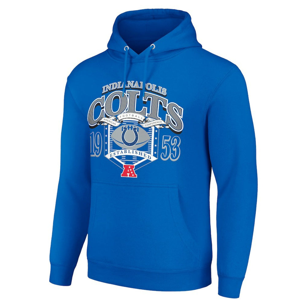 Indianapolis Colts  Starter 80s Retro Pullover Hoodie
