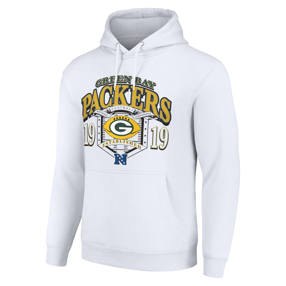 Green Bay Packers  Starter 80s Retro Pullover Hoodie