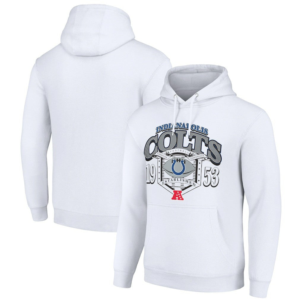 Indianapolis Colts  Starter 80s Retro Pullover Hoodie