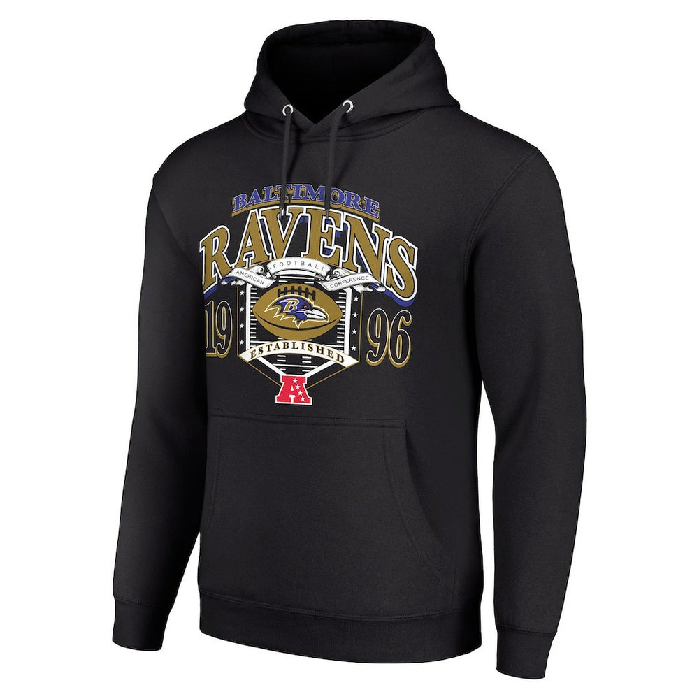 Baltimore Ravens  Starter 80s Retro Pullover Hoodie