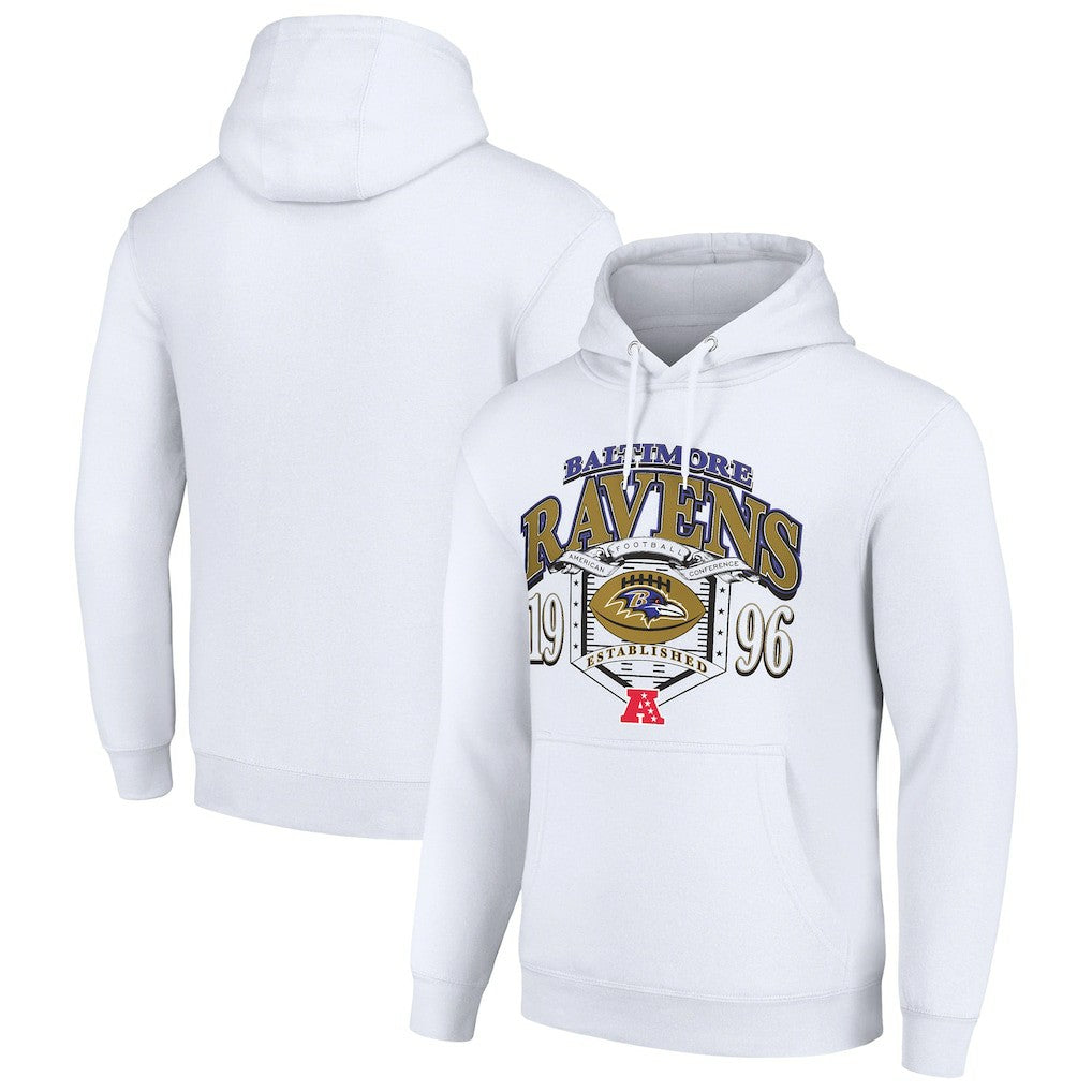 Baltimore Ravens  Starter 80s Retro Pullover Hoodie
