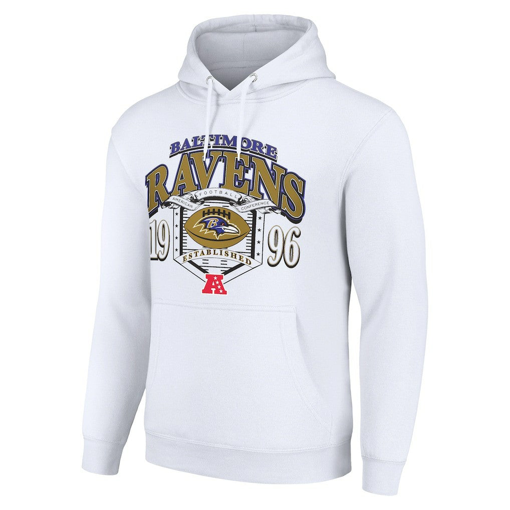 Baltimore Ravens  Starter 80s Retro Pullover Hoodie