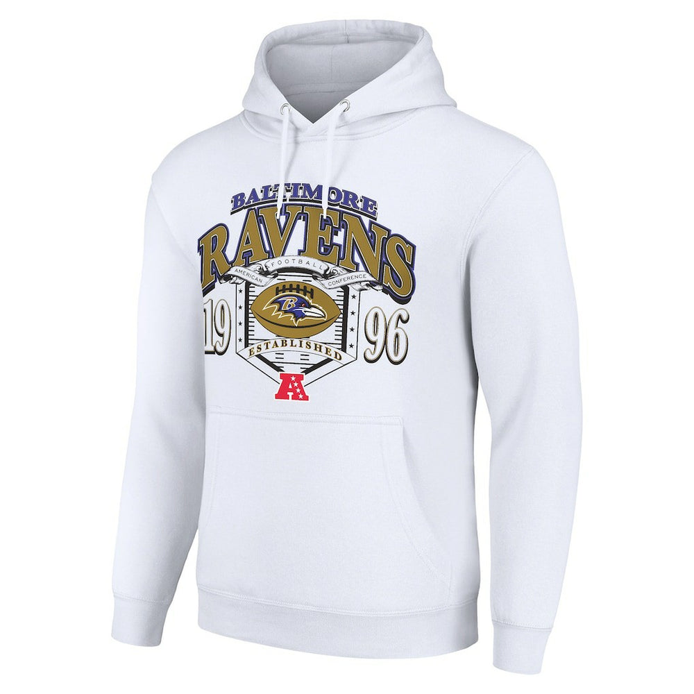 Baltimore Ravens  Starter 80s Retro Pullover Hoodie