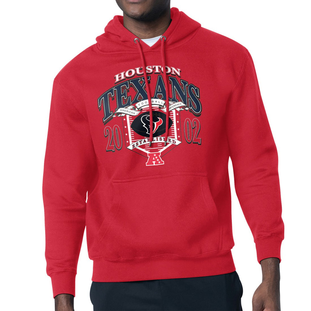 Houston Texans  Starter 80s Retro Pullover Hoodie