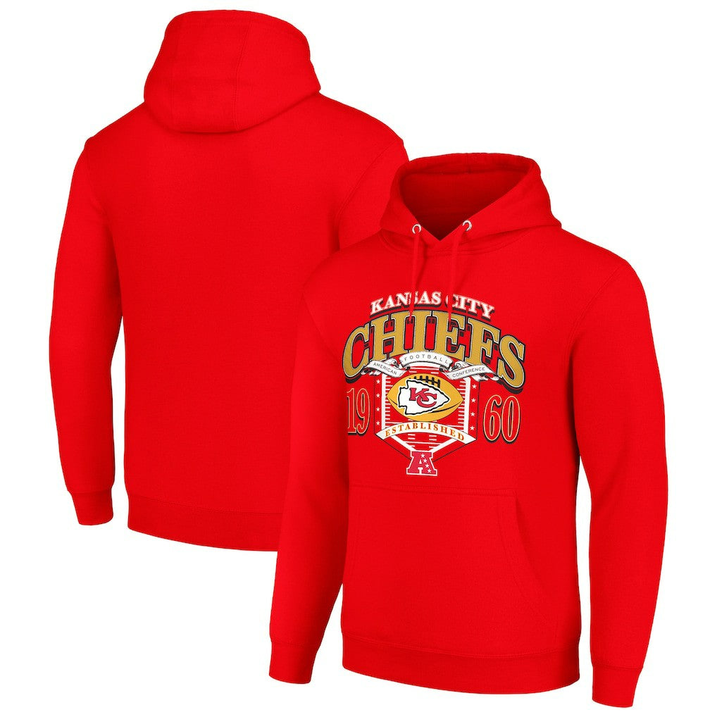 Kansas City Chiefs  Starter 80s Retro Pullover Hoodie