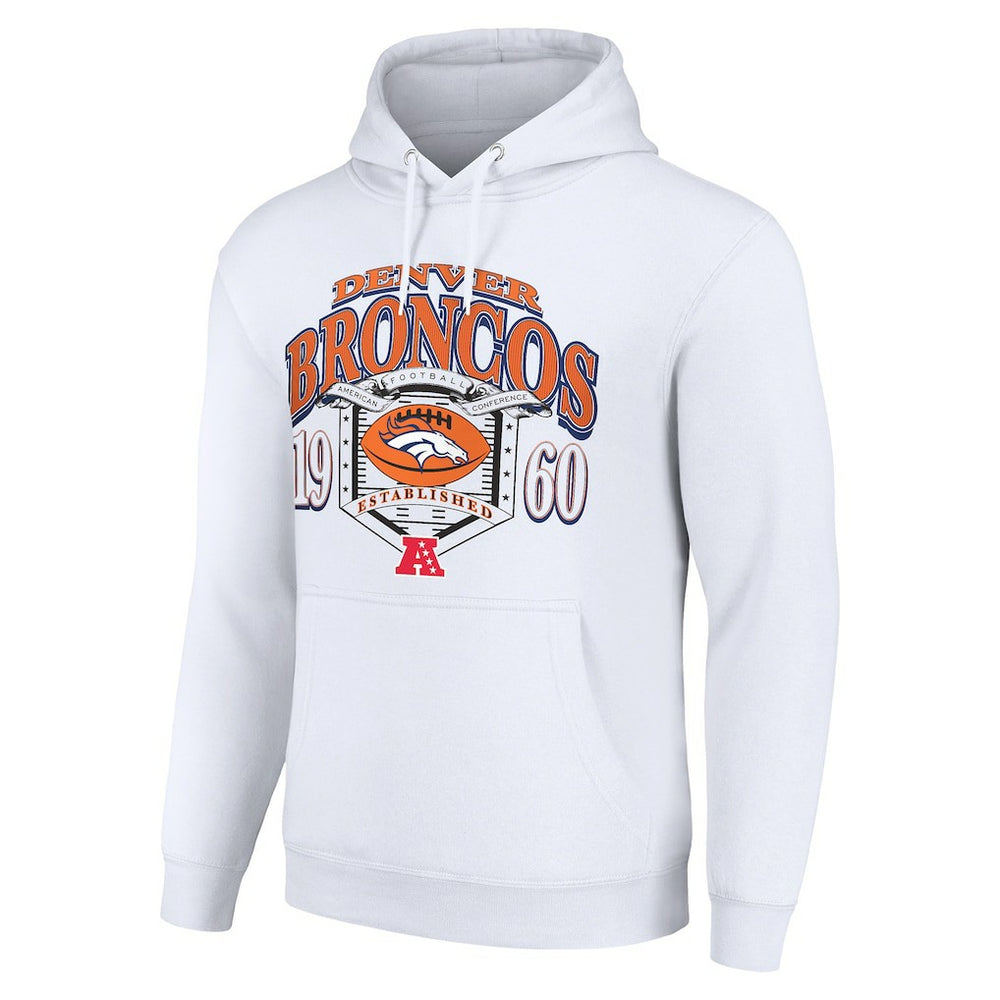 Denver Broncos  Starter 80s Retro Pullover Hoodie