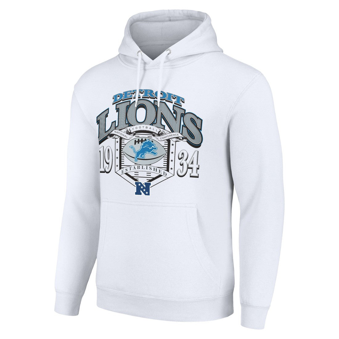 Detroit Lions  Starter 80s Retro Pullover Hoodie