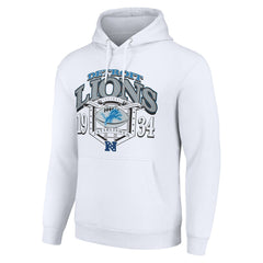 Detroit Lions  Starter 80s Retro Pullover Hoodie