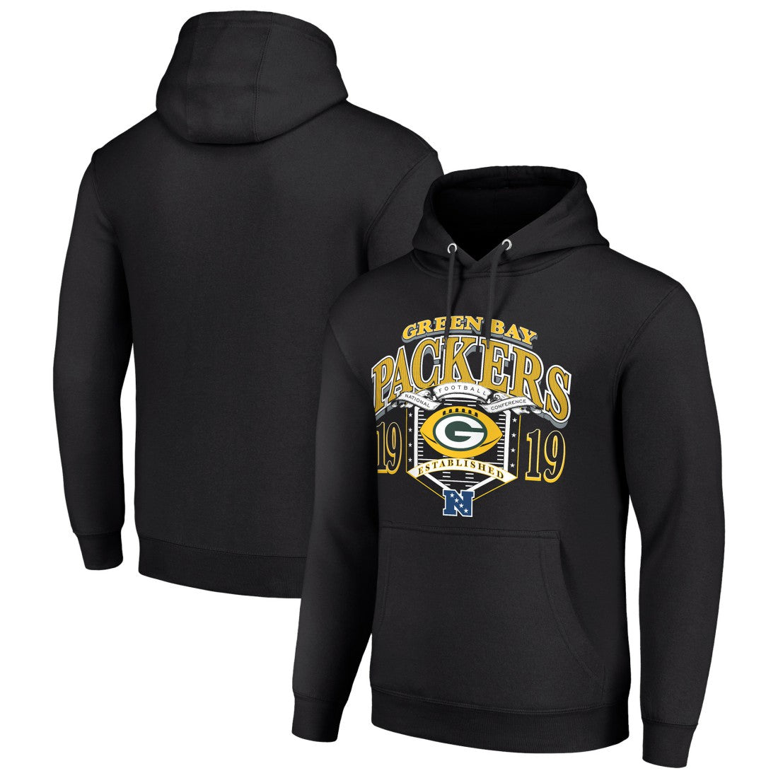 Green Bay Packers  Starter 80s Retro Pullover Hoodie