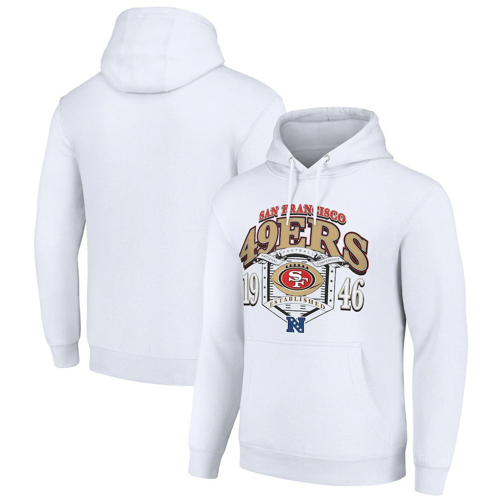 San Francisco 49ers  Starter 80s Retro Pullover Hoodie