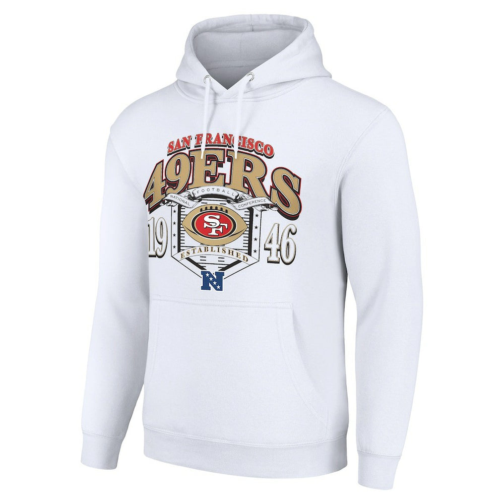 San Francisco 49ers  Starter 80s Retro Pullover Hoodie