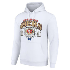 San Francisco 49ers  Starter 80s Retro Pullover Hoodie