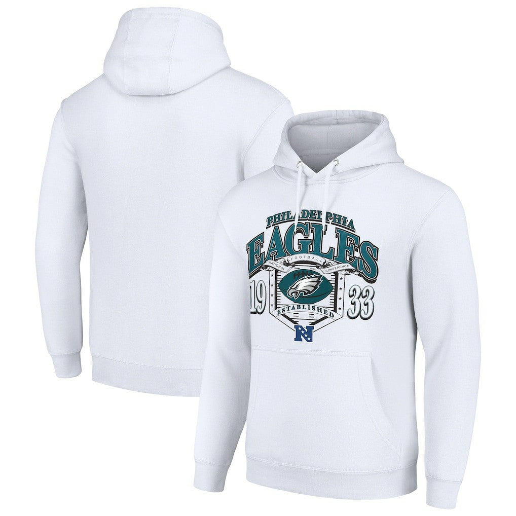 Philadelphia Eagles  Starter 80s Retro Pullover Hoodie