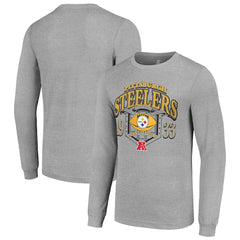 Pittsburgh Steelers  Starter Retro Long Sleeve Graphic T-Shirt