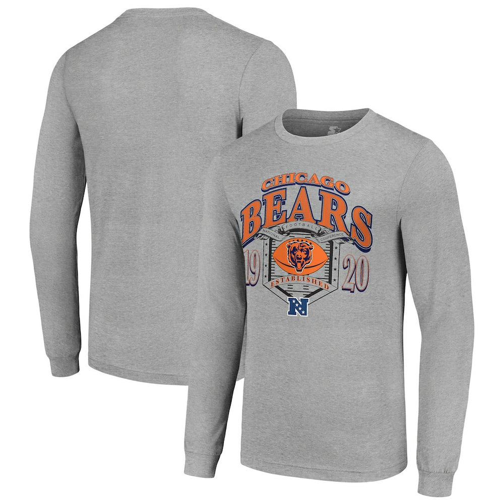 Chicago Bears  Starter Retro Long Sleeve Graphic T-Shirt