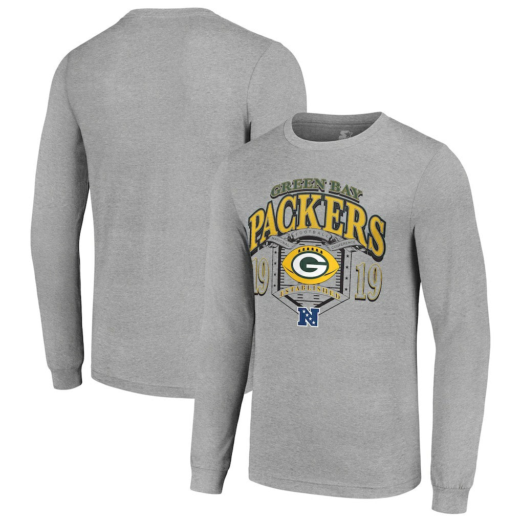 Green Bay Packers  Starter Retro Long Sleeve Graphic T-Shirt