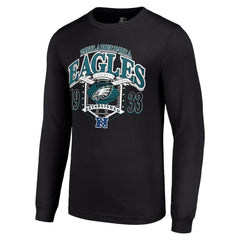 Philadelphia Eagles  Starter Retro Long Sleeve Graphic T-Shirt