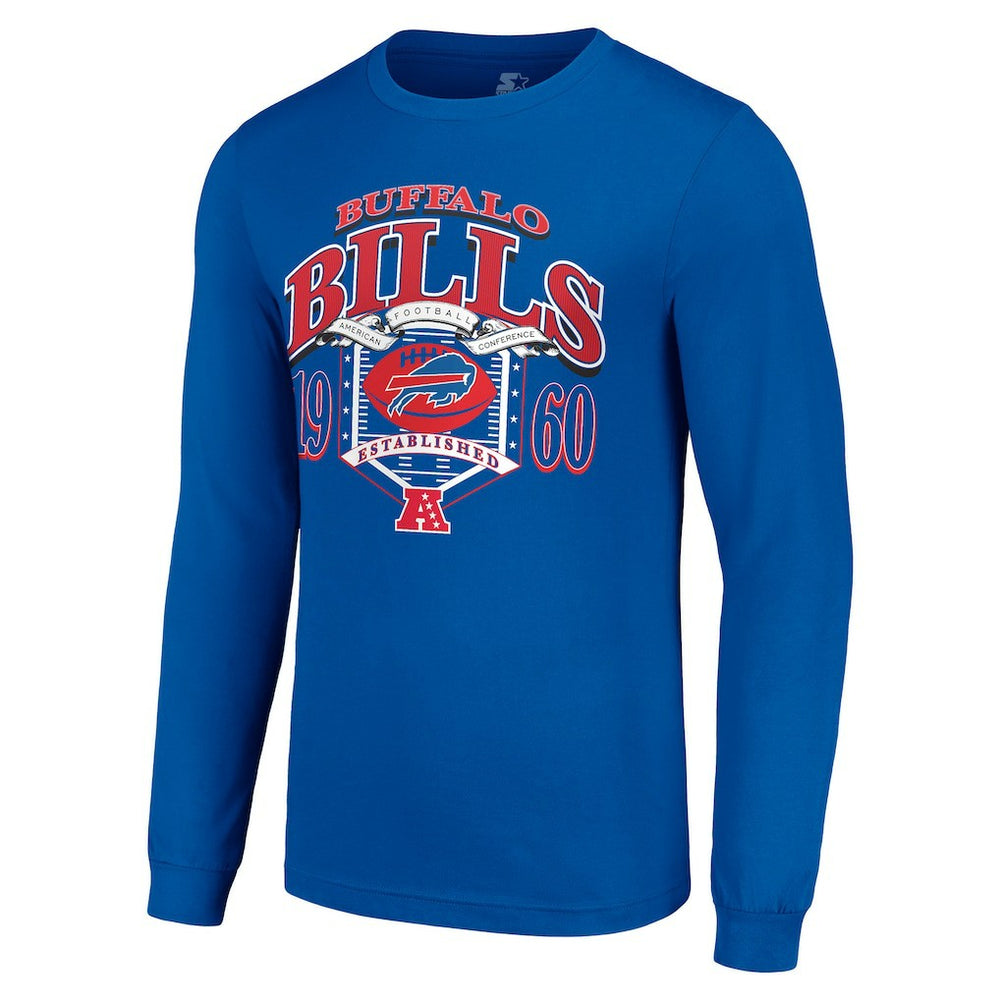 Buffalo Bills  Starter Retro Long Sleeve Graphic T-Shirt