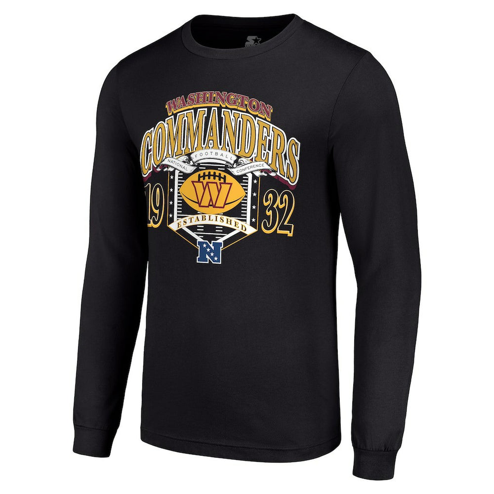 Washington Commanders  Starter Retro Long Sleeve Graphic T-Shirt