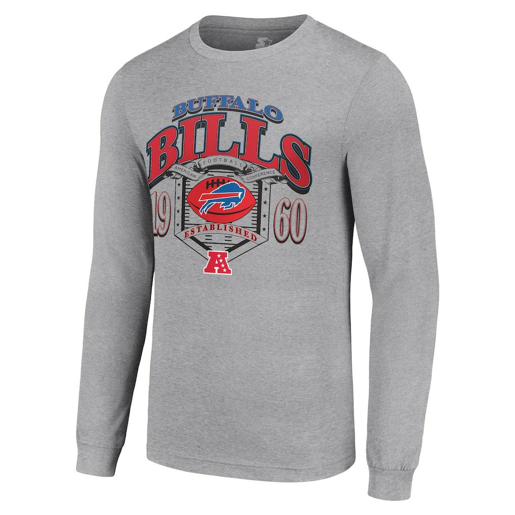Buffalo Bills  Starter Retro Long Sleeve Graphic T-Shirt