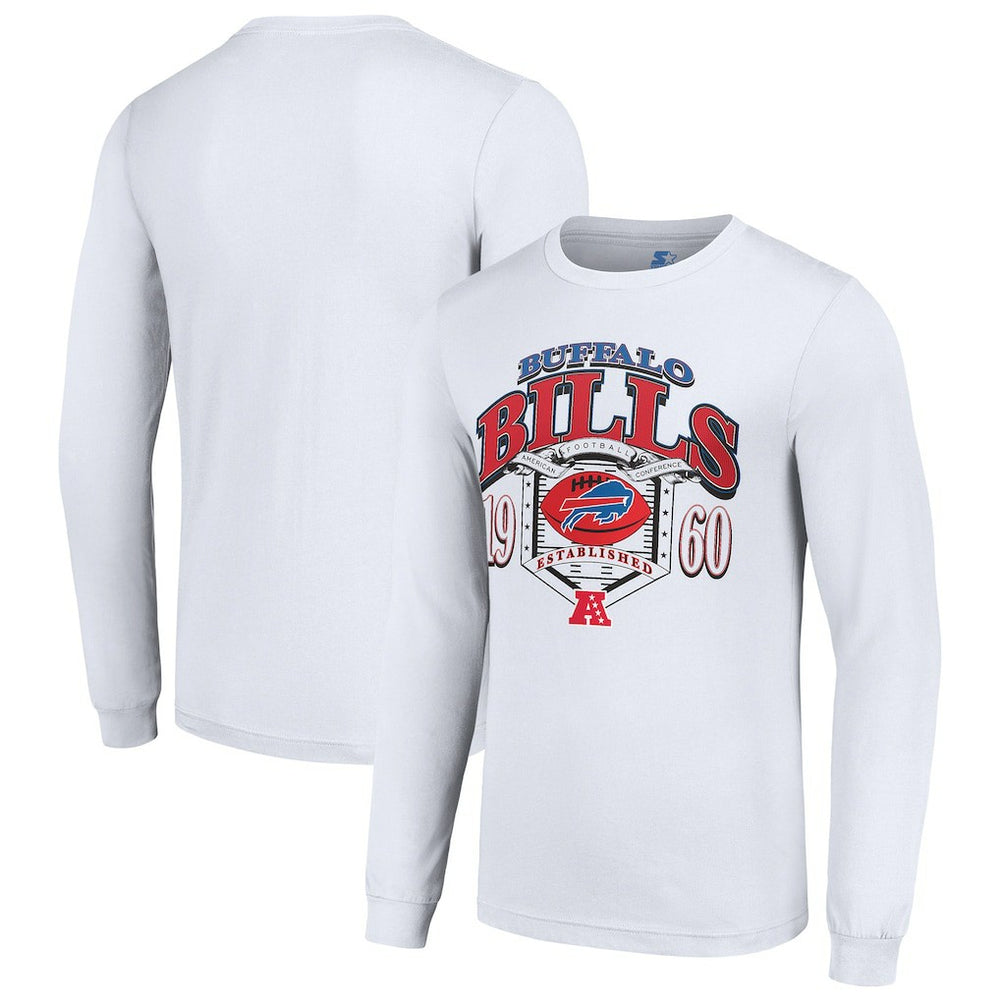 Buffalo Bills  Starter Retro Long Sleeve Graphic T-Shirt