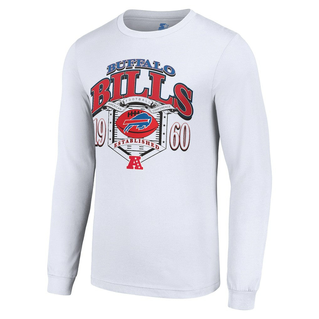 Buffalo Bills  Starter Retro Long Sleeve Graphic T-Shirt