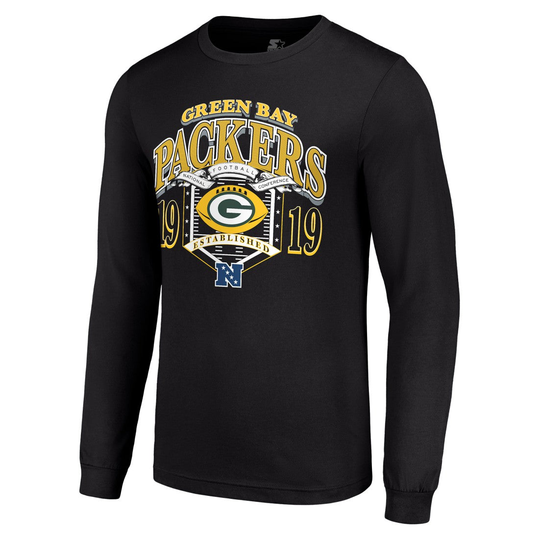 Green Bay Packers  Starter Retro Long Sleeve Graphic T-Shirt