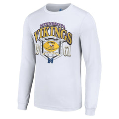Minnesota Vikings  Starter Retro Long Sleeve Graphic T-Shirt