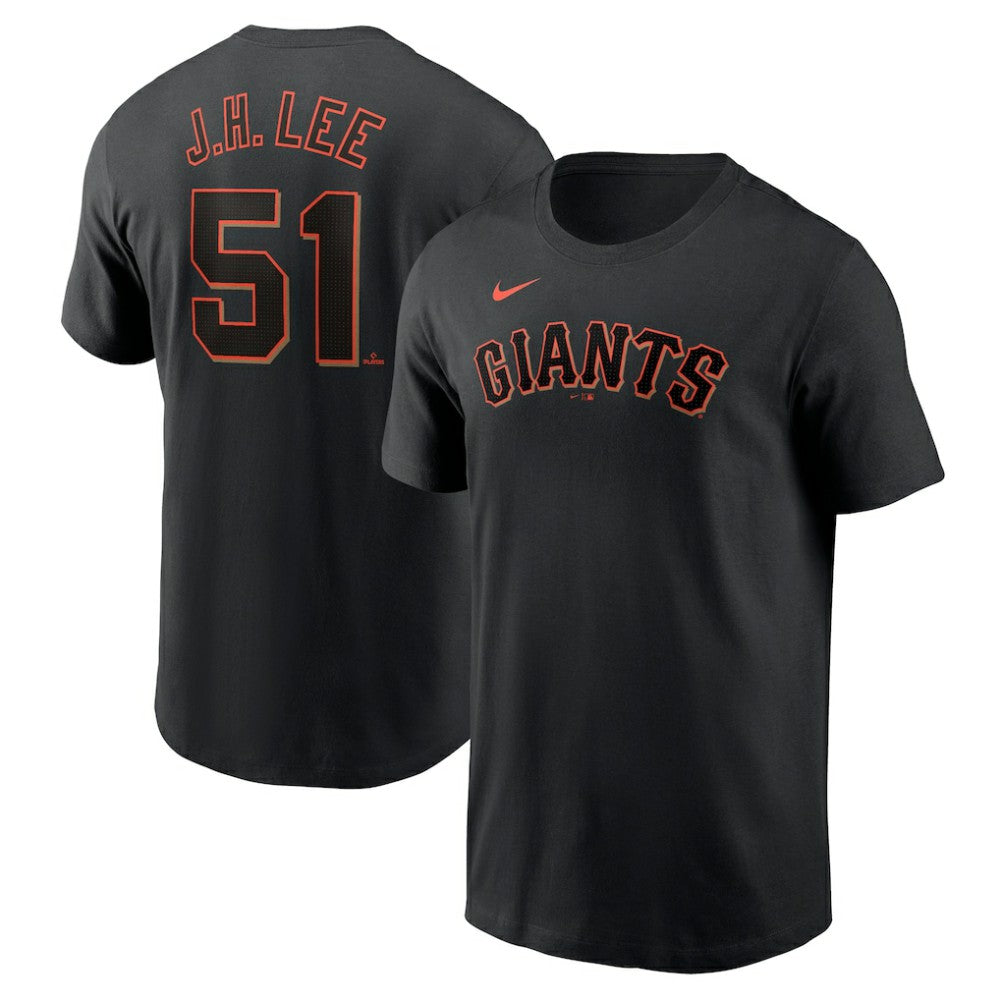 Jung Hoo Lee San Francisco Giants Nike  Fuse Name & Number T-Shirt – Black | MLB New
