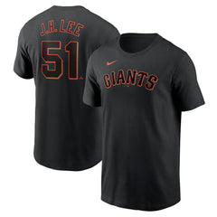 Jung Hoo Lee San Francisco Giants Nike  Fuse Name & Number T-Shirt – Black | MLB New